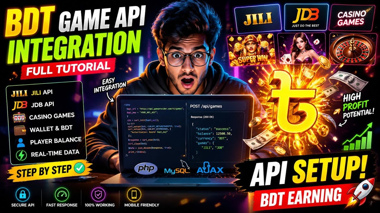 jili demo setup guide page preview for new users
